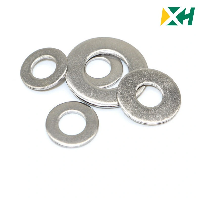 Carbon Stainless Steel Plain Washers Spring Lock Washers Zinc Plated Flat Round Washers with DIN125