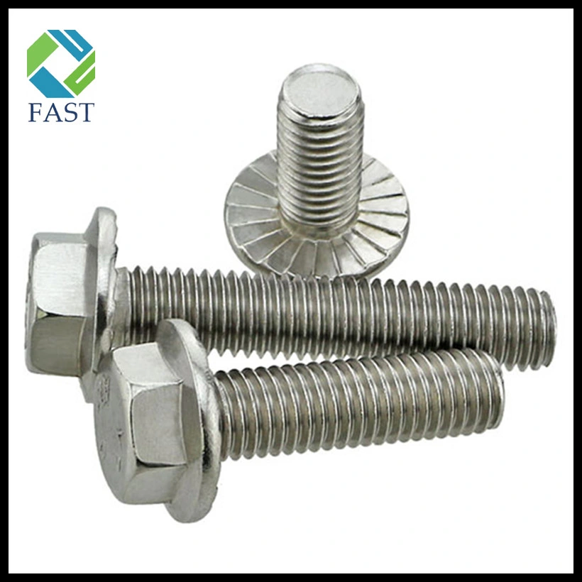 Made in China DIN 6921 Stainless Steel Hex Flange Head Bolt