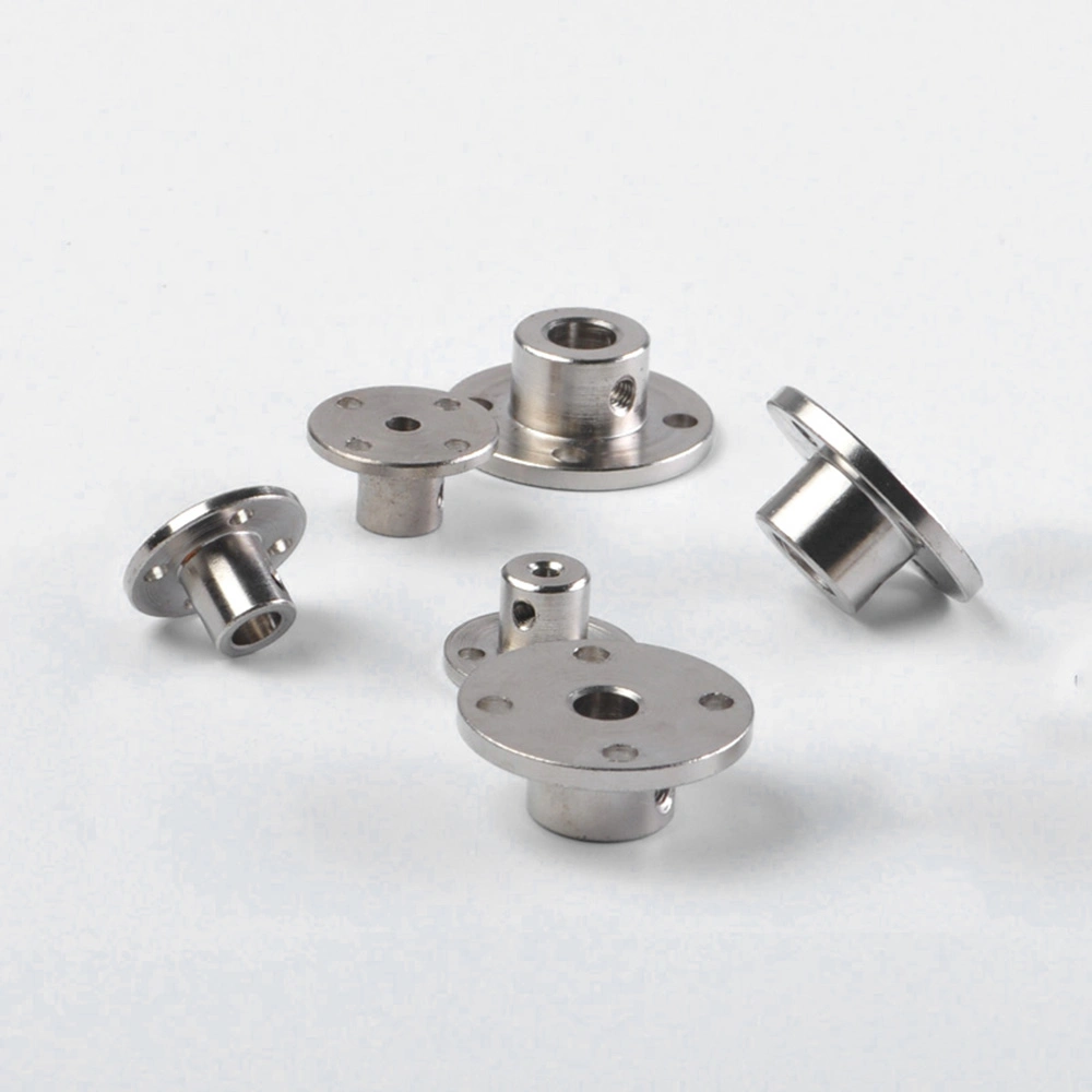 Aluminum Ss Brass Flange Coupling Automation Parts with Connecting Parts