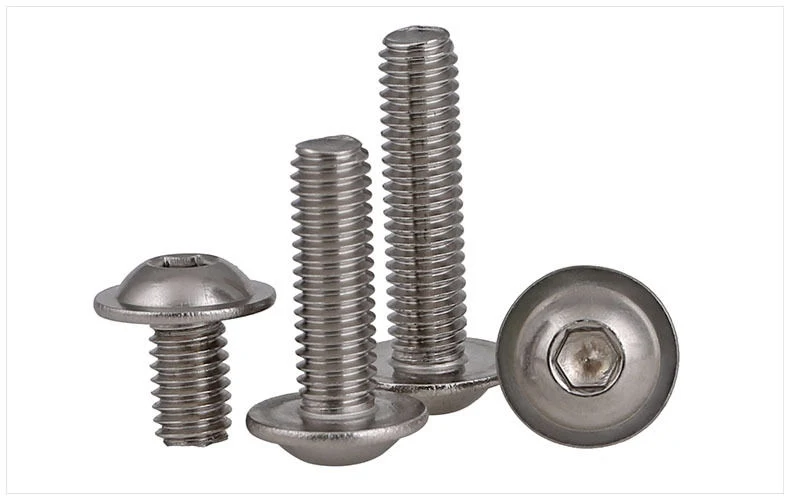 ISO7380 DIN7985 DIN7981 DIN7982 DIN912 A2 A4 SS304 SS316 Stainless Steel Philips Head Round Head Pan Head Socket Cap Head Hex Head Machine Screws