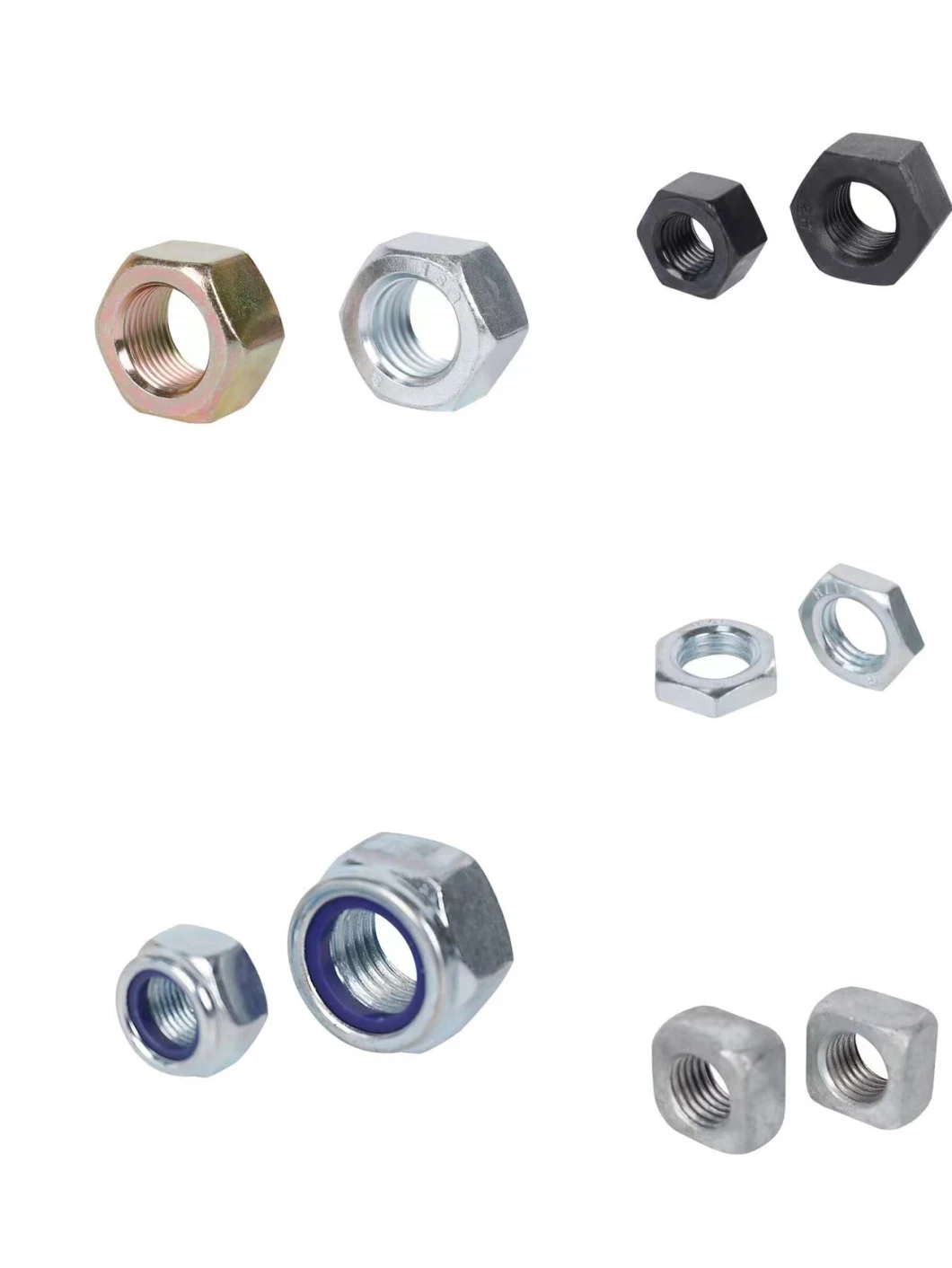 DIN6923 Carbon Steel Hexagon Flange Nut with Serration