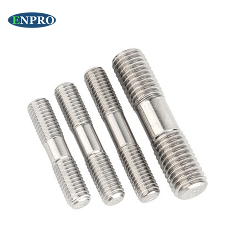 China Manufacturer Enpro Made Healf Thread Rods Equal Length Threaded Stud Bolt