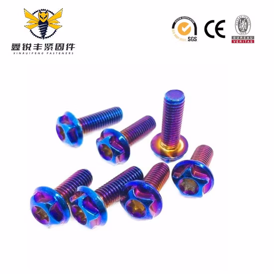 M3 M4 M5 M6 M8 Vite a testa svasata a testa piatta con esagono incassato Vite a macchina in acciaio inossidabile