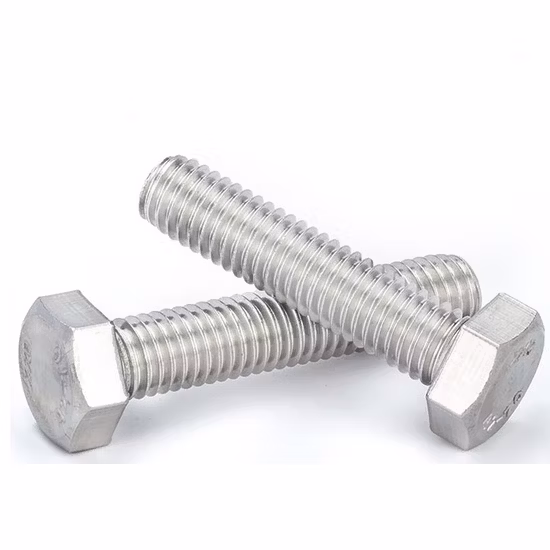DIN933 931 Acciaio inossidabile 304 316 A2-70 A4-80 Sechskantsschraube