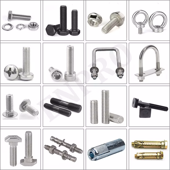 Bullone esagonale/Bullone flangiato/Bullone carrello/Bullone di ancoraggio