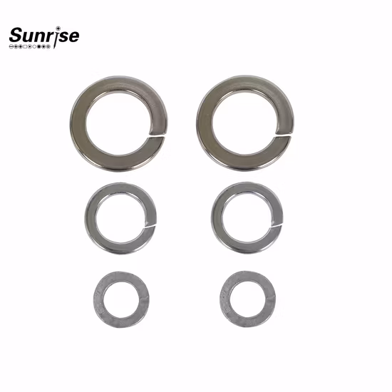 Produttore cinese DIN125A, DIN9021 Rondella metallica in acciaio al carbonio in acciaio inossidabile Arandela Plana