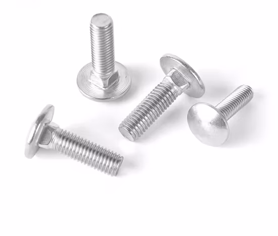 La fabbrica fornisce bulloni a testa quadrata DIN603 della migliore qualità